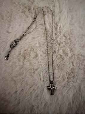 Brighton JL2053 Venezia Petite Cross Necklace